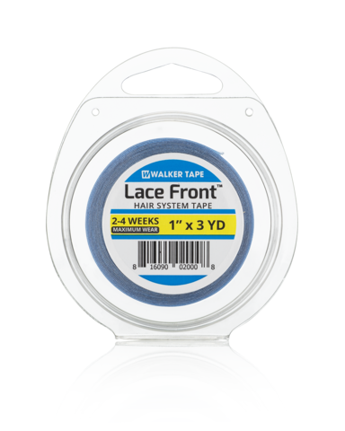 Blue Lace Front Roll Hair System Tape