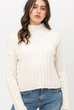 Mini Velvet Chenille Crop Sweater