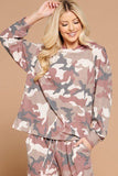 Army Camo French Terry Printed Hoodie