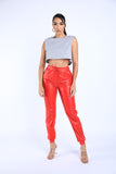 Pu Jogger Pants