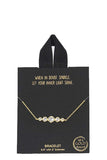 Gold Rhodium Dipped Pendant Necklace