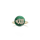 Co-exist - Allah Ring on Gemstone