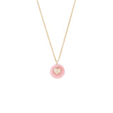 Co-exist - The Heart Necklace on Gemstone