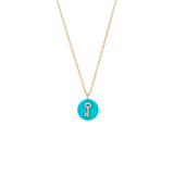 Co-exist - Secret Key Necklace on Gemstone